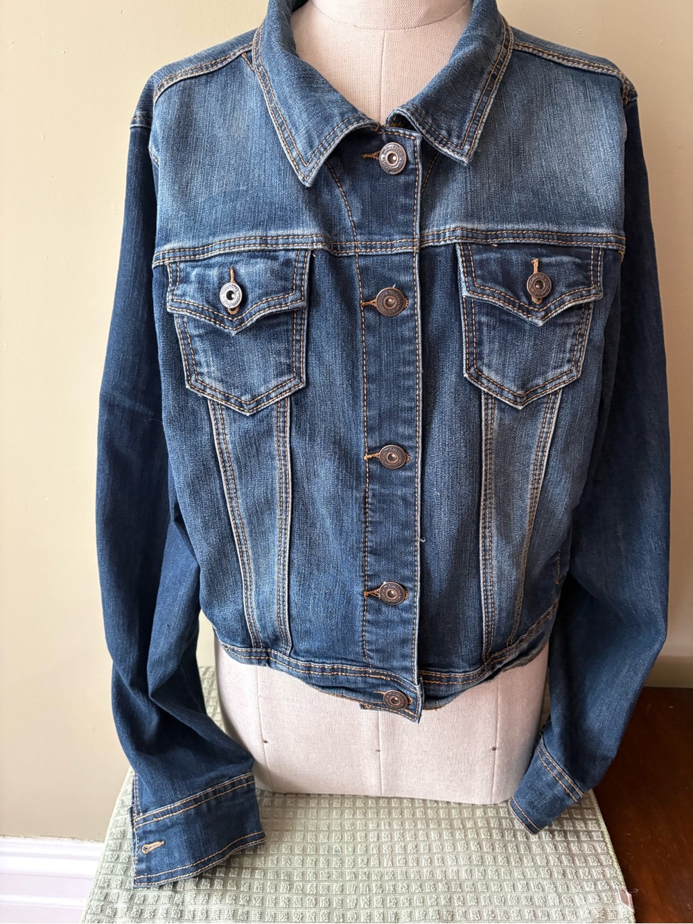 Maurices Women’s Blue Denim Jean Jacket XXL